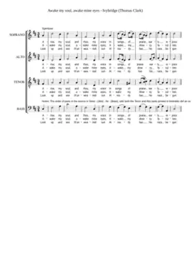 Awake my soul awake mine eyes