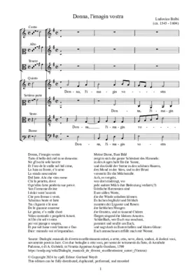 Donna, l'imagin vostra