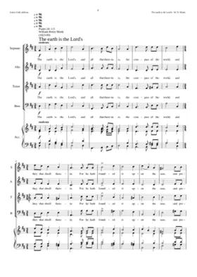 The earth is the Lord's