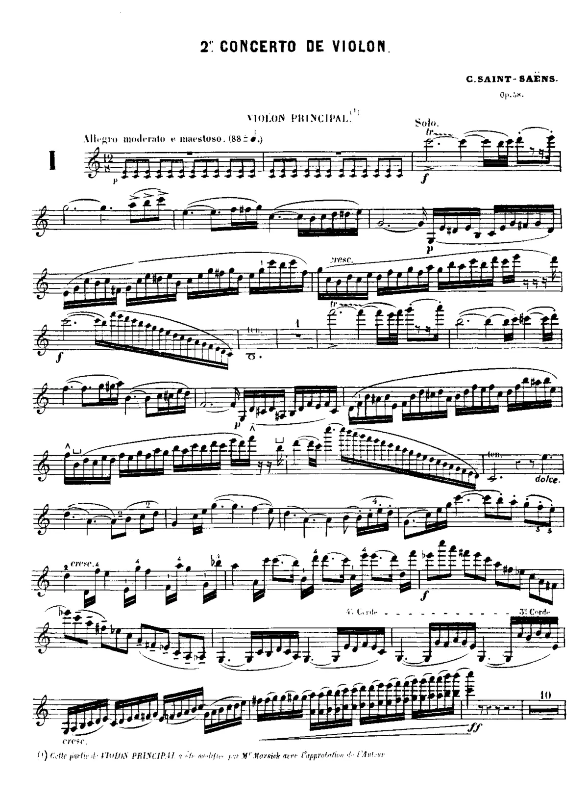 Violin Concerto No.2 - Page 1