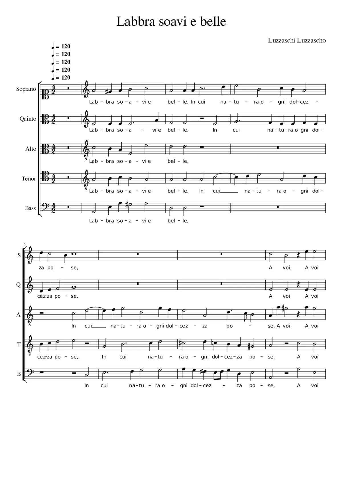 Labbra soavi e belle - Page 1