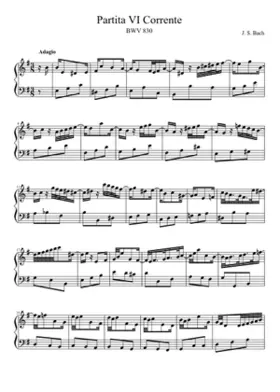 Partita in E minor BWV 830