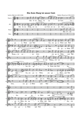 Ein feste Burg (motet)