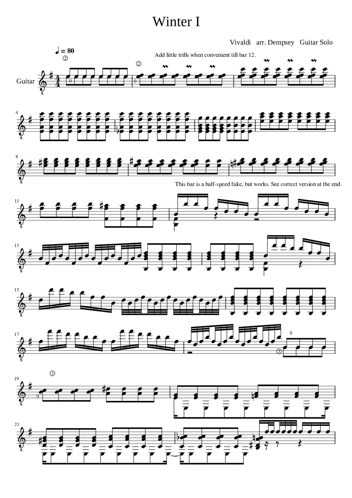 the four seasons - winter - Page 1