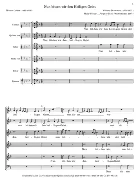 Nun bitten wir II a 6