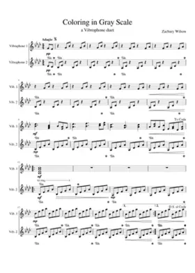 Coloring in Gray Scale