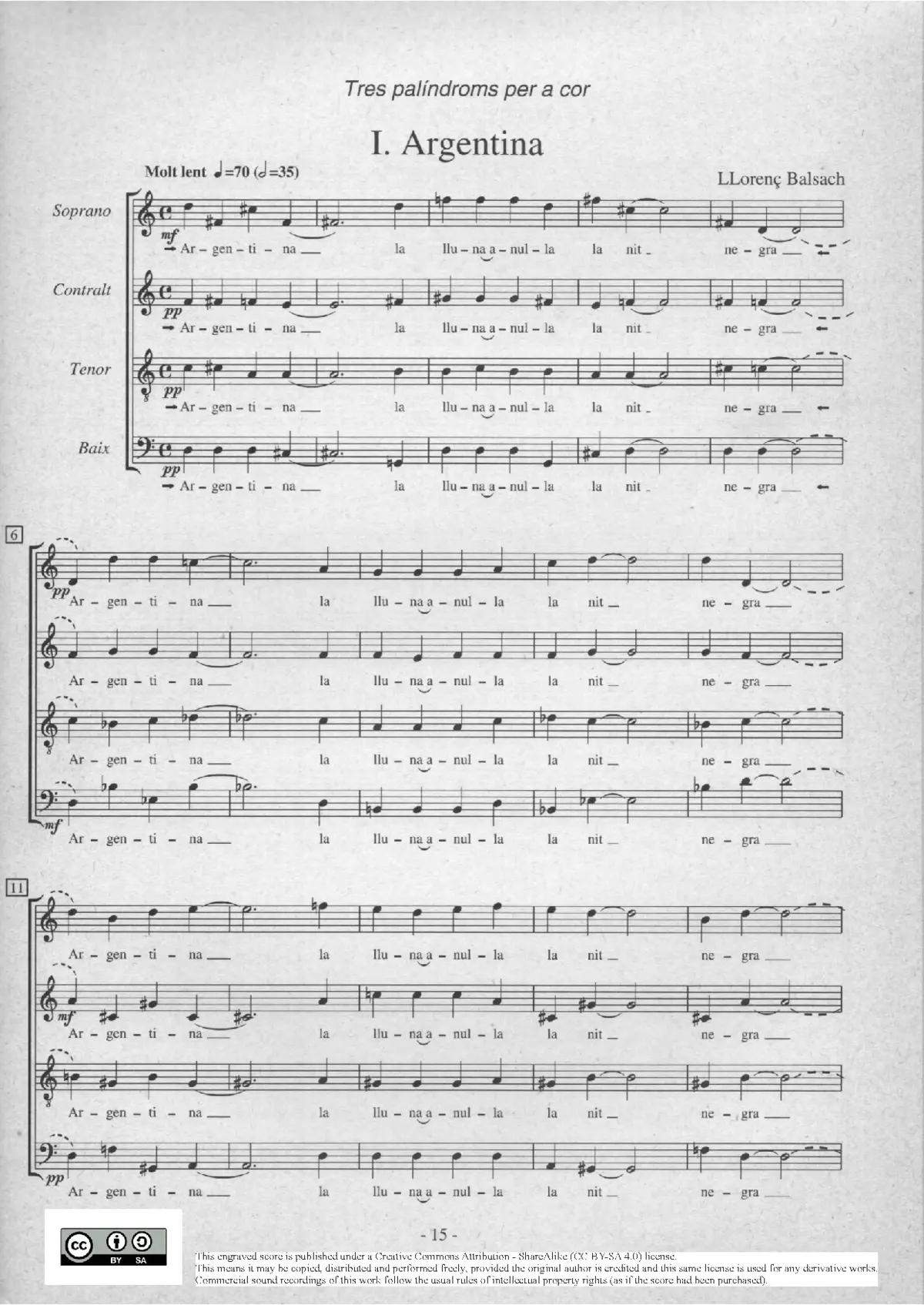 Tres palíndroms per a cor - Page 1