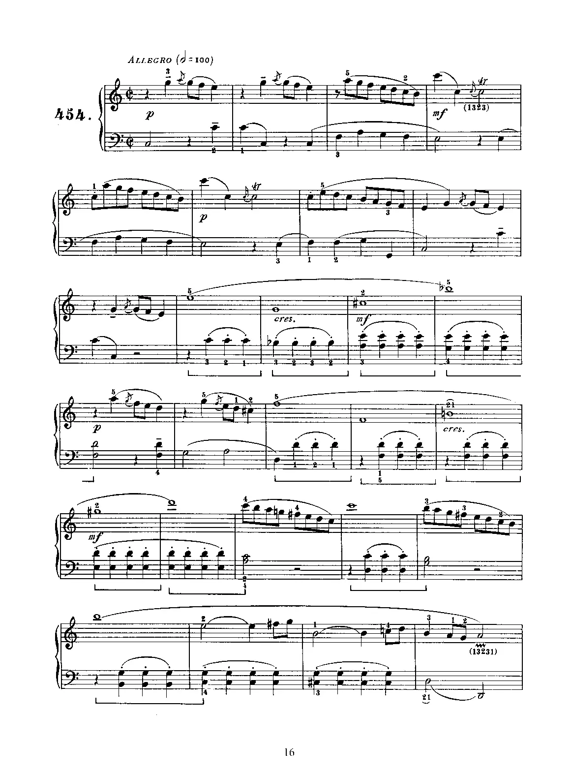 Keyboard Sonata in C major - Page 1