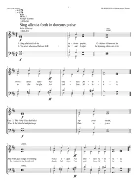 Sing alleluia forth in duteous praise