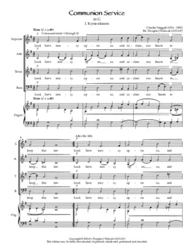 Communion Service in G