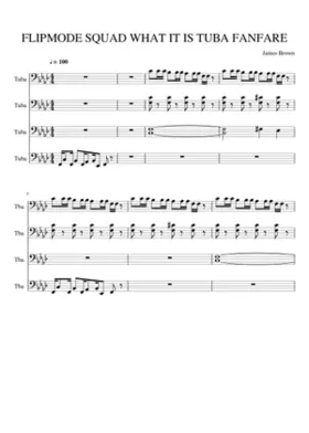 FLIPMODE SQUAD WHAT IT IS TUBA FANFARE