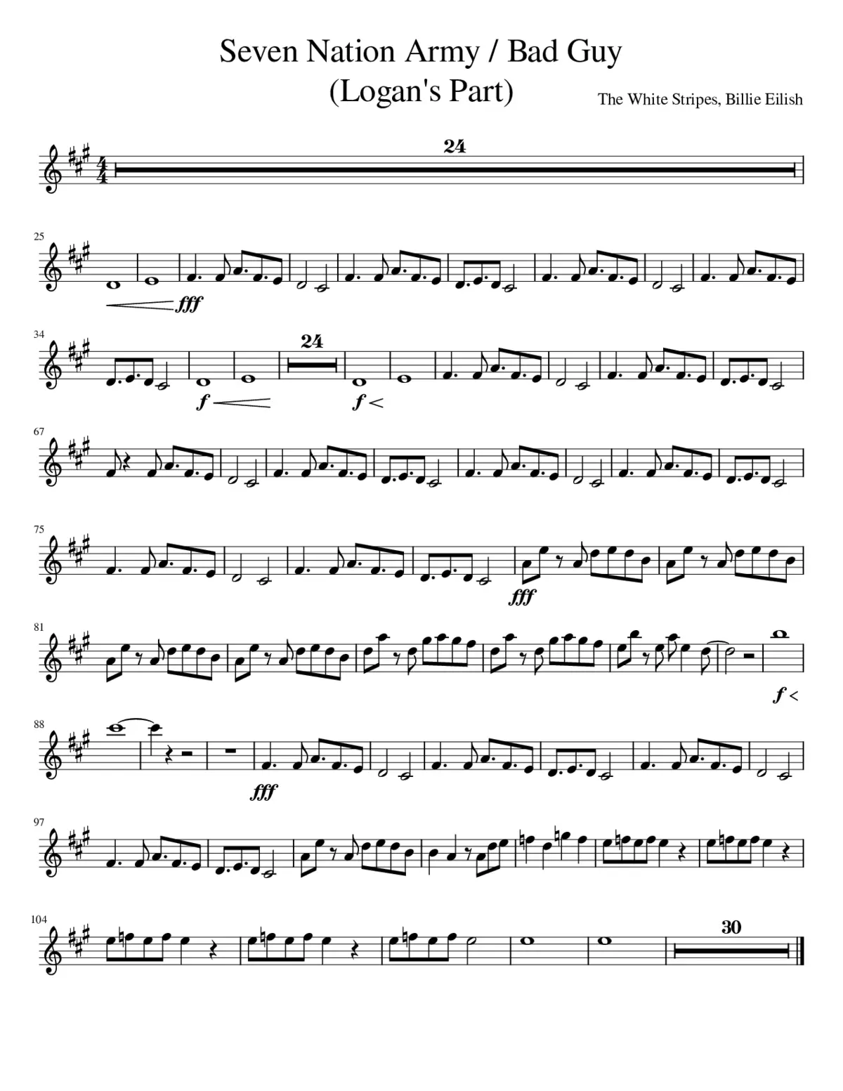 seven nation army - Page 1