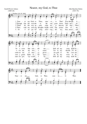 Nearer, my God, to thee