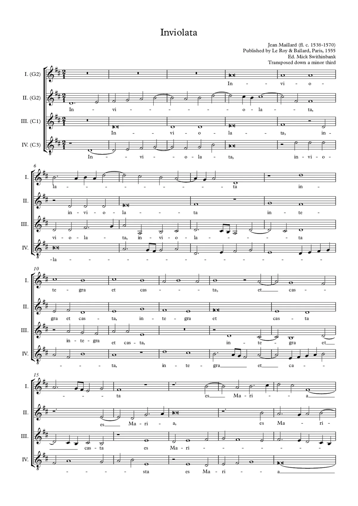 Inviolata - Page 1