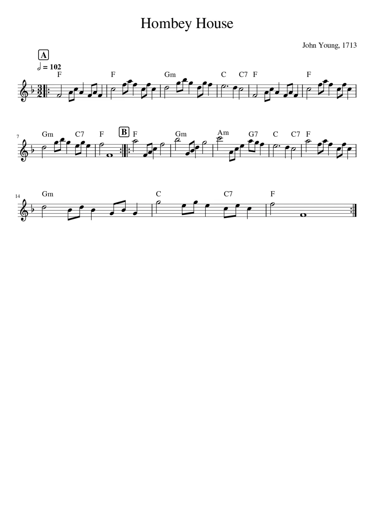 Hombey House - Page 1