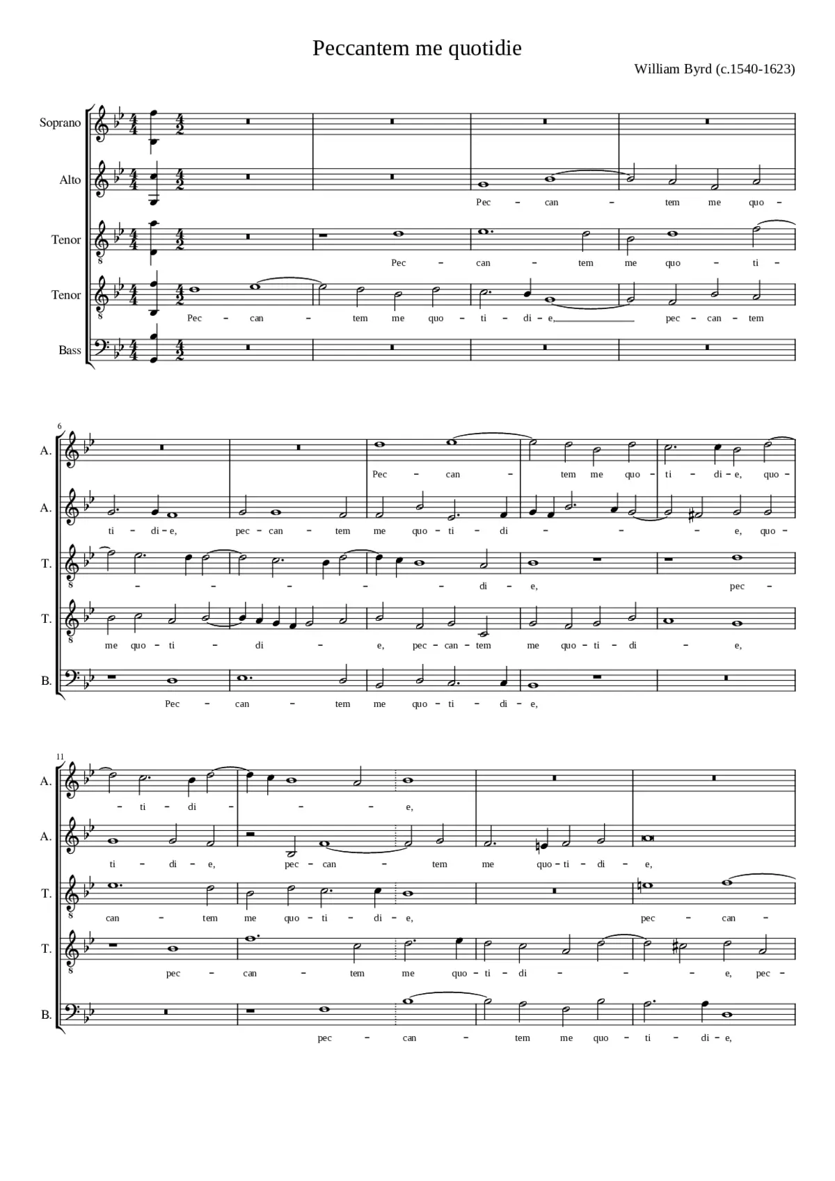 Peccantem me quotidie - Page 1
