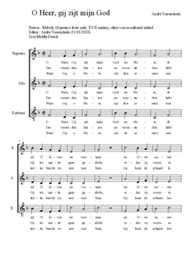 O Heer, Gij zijt mijn God