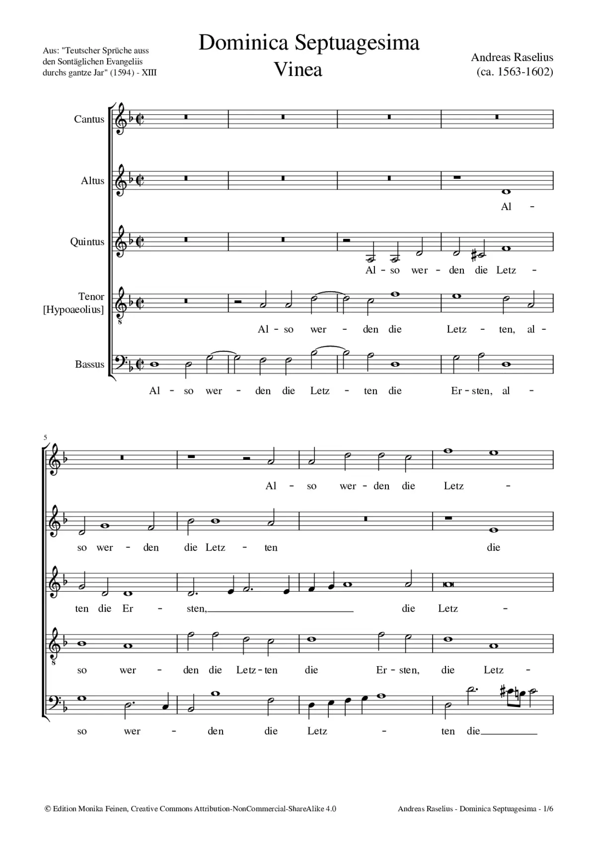 Also werden die Letzten die Ersten - Page 1
