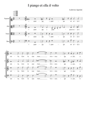 I piango et ella il volto