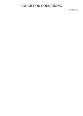 rough god goes riding