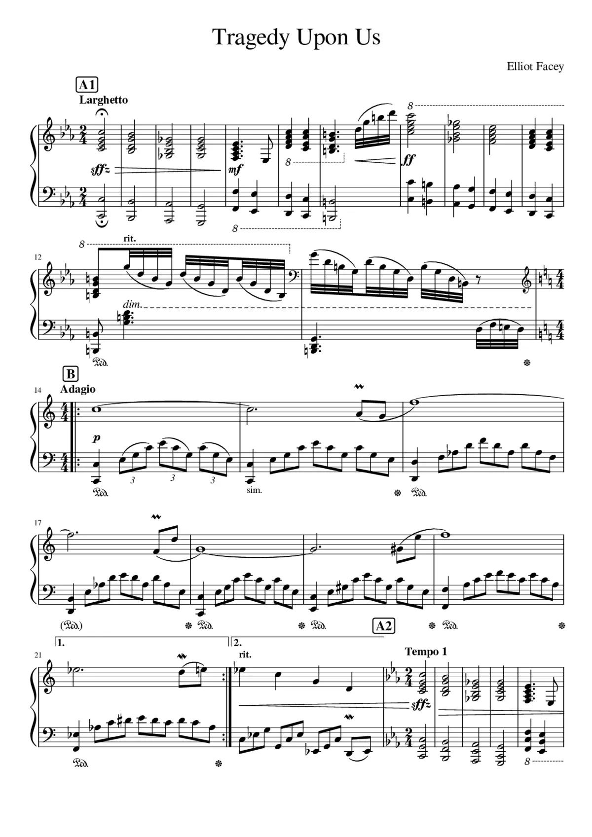 Tragedy Upon Us - Page 1