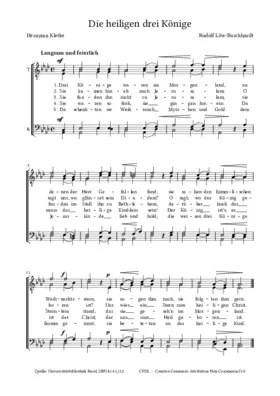 Die heiligen drei Könige