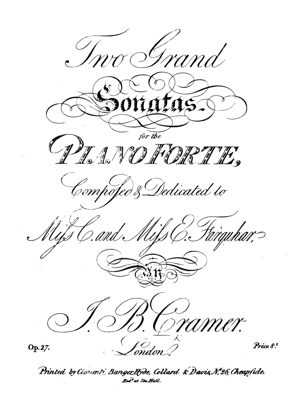 2 Piano Sonatas - Page 1