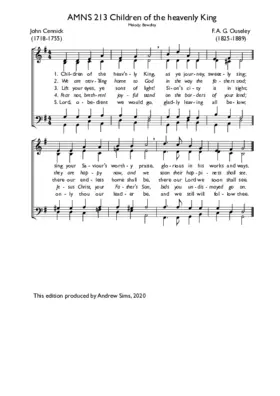 Children of the heavenly King