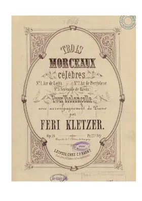 3 Morceaux célèbres