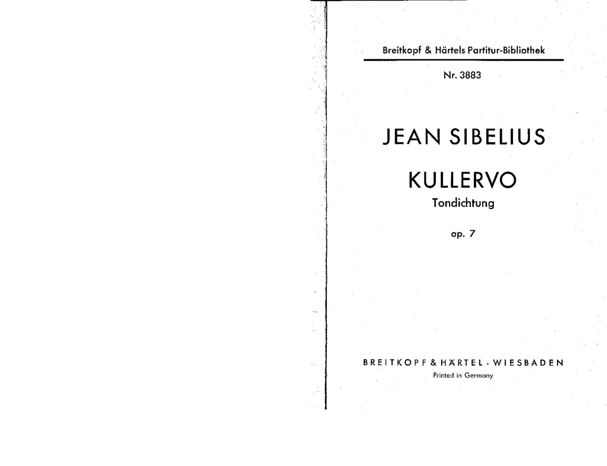 Kullervo - Page 1