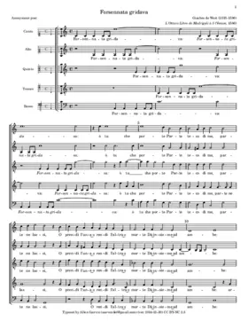 Forsennata gridava: "O tu che porte"