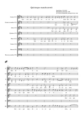 Quicunque manducaverit