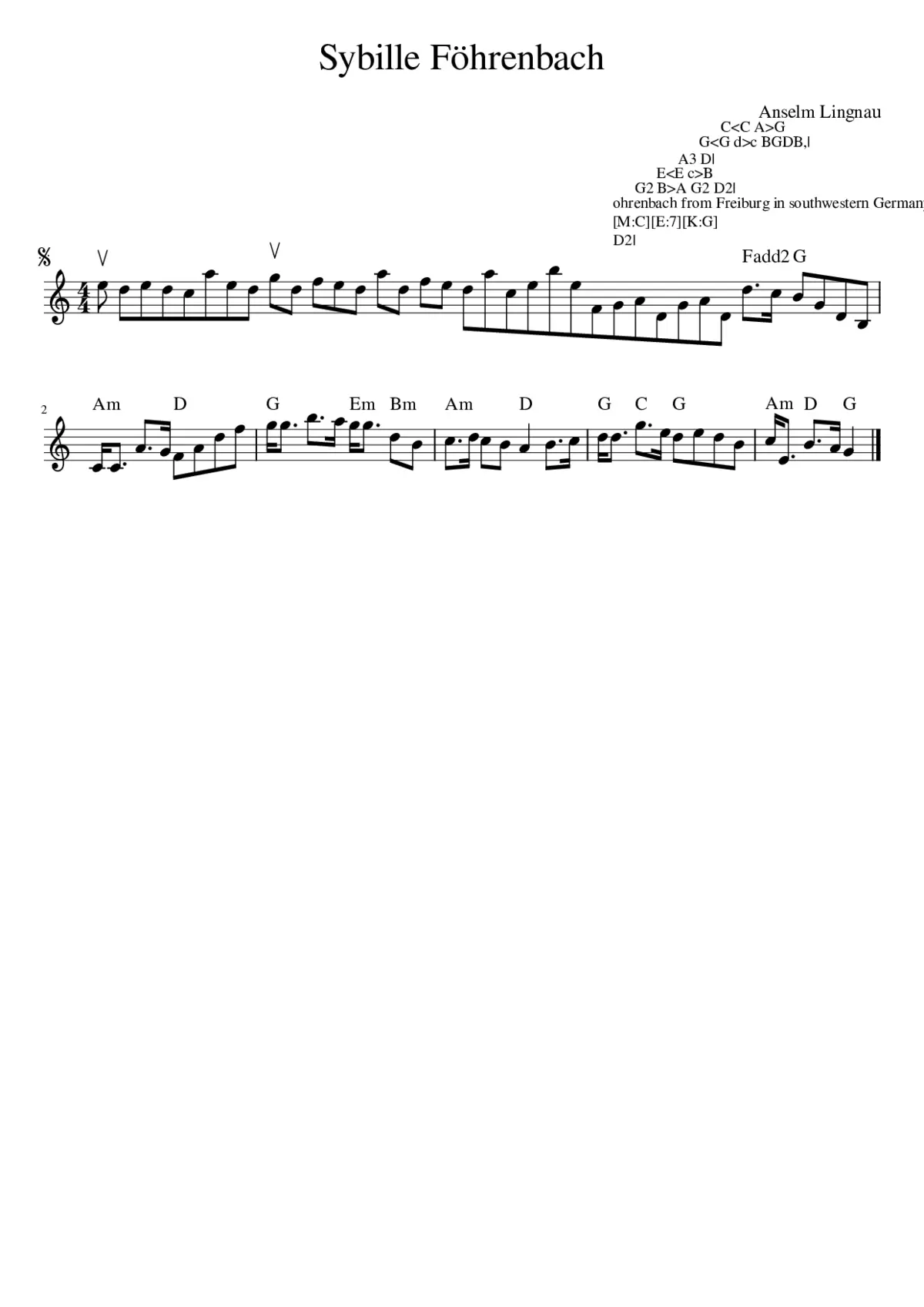 Sybille Föhrenbach - Page 1