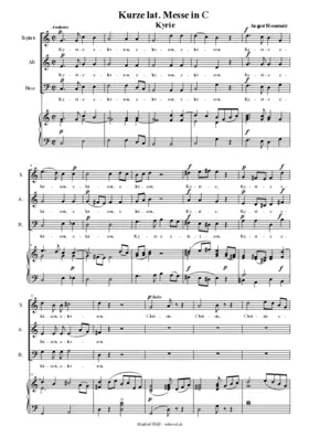 Kurze Messe in C