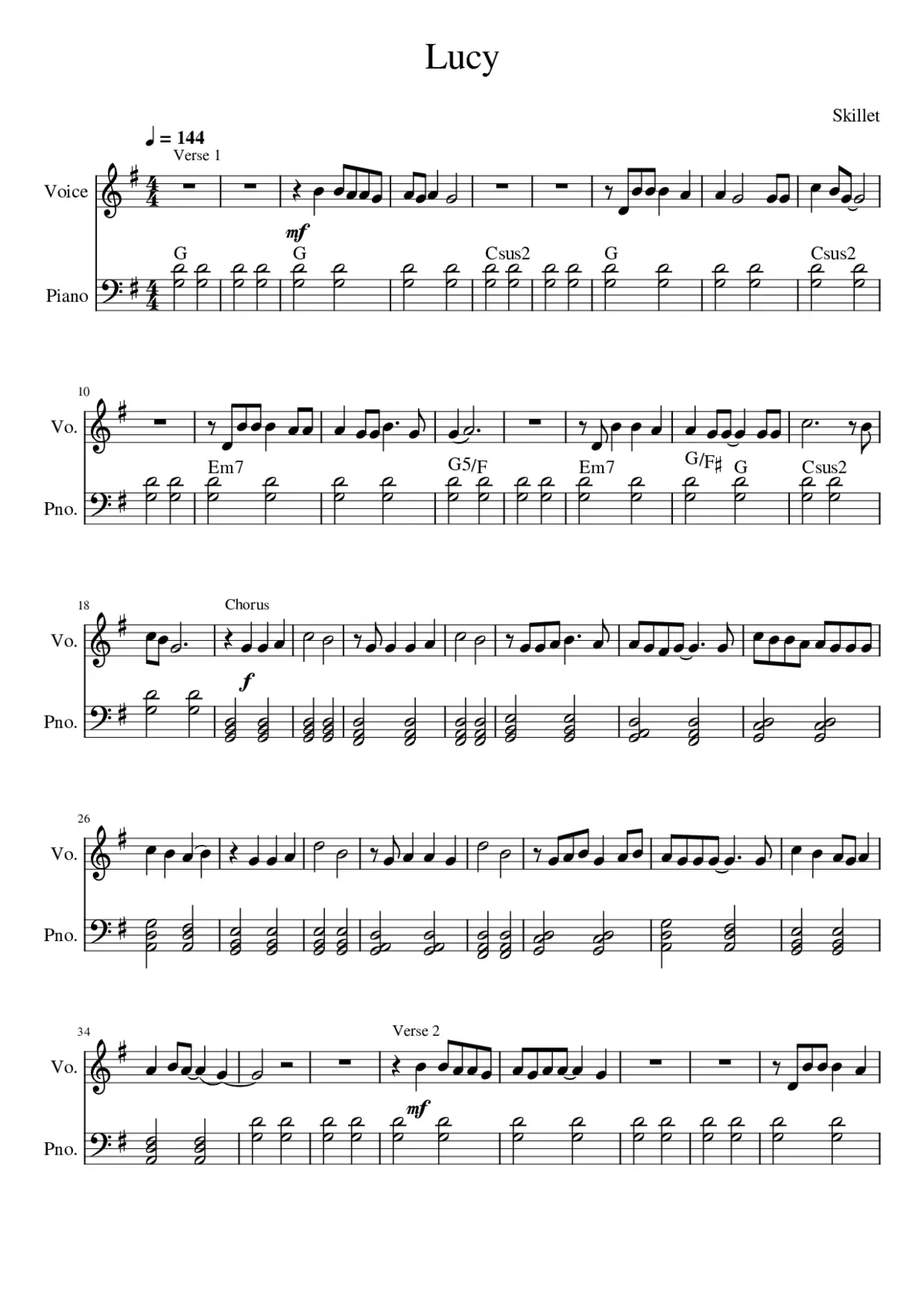 lucy - Page 1