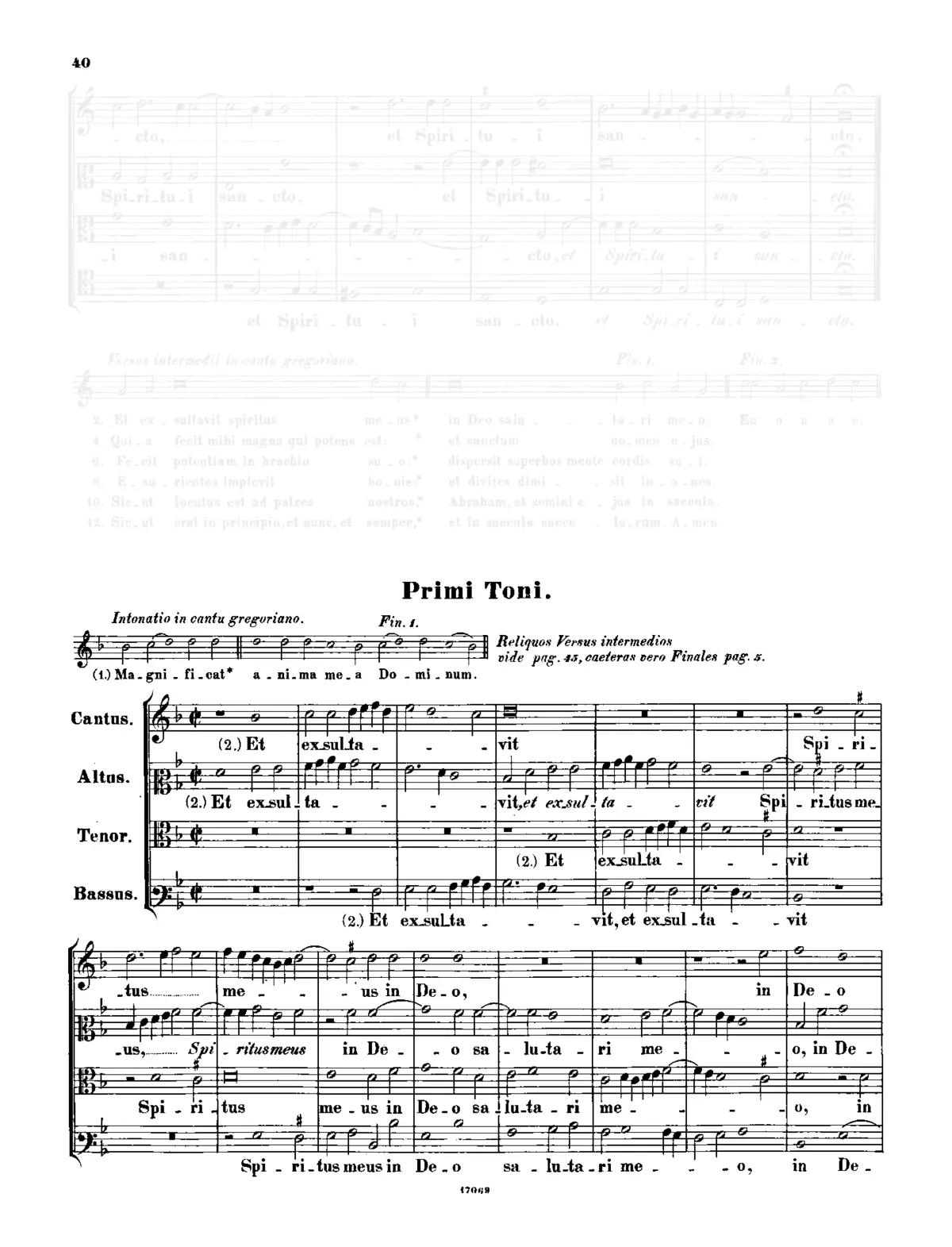 Magnificat primi toni - Page 1