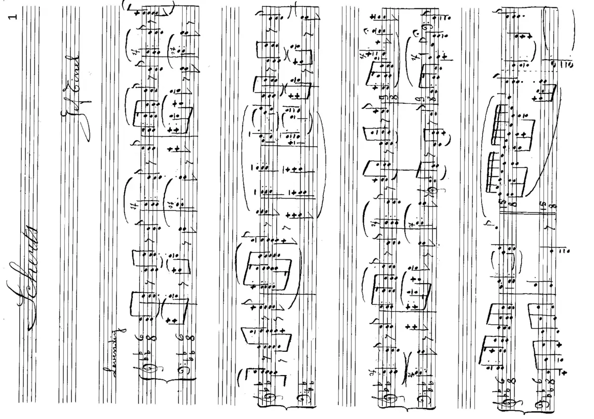 3 Schertsen voor piano - Page 1