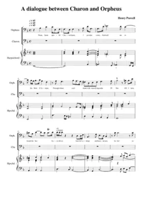 A dialogue between Charon and Orpheus