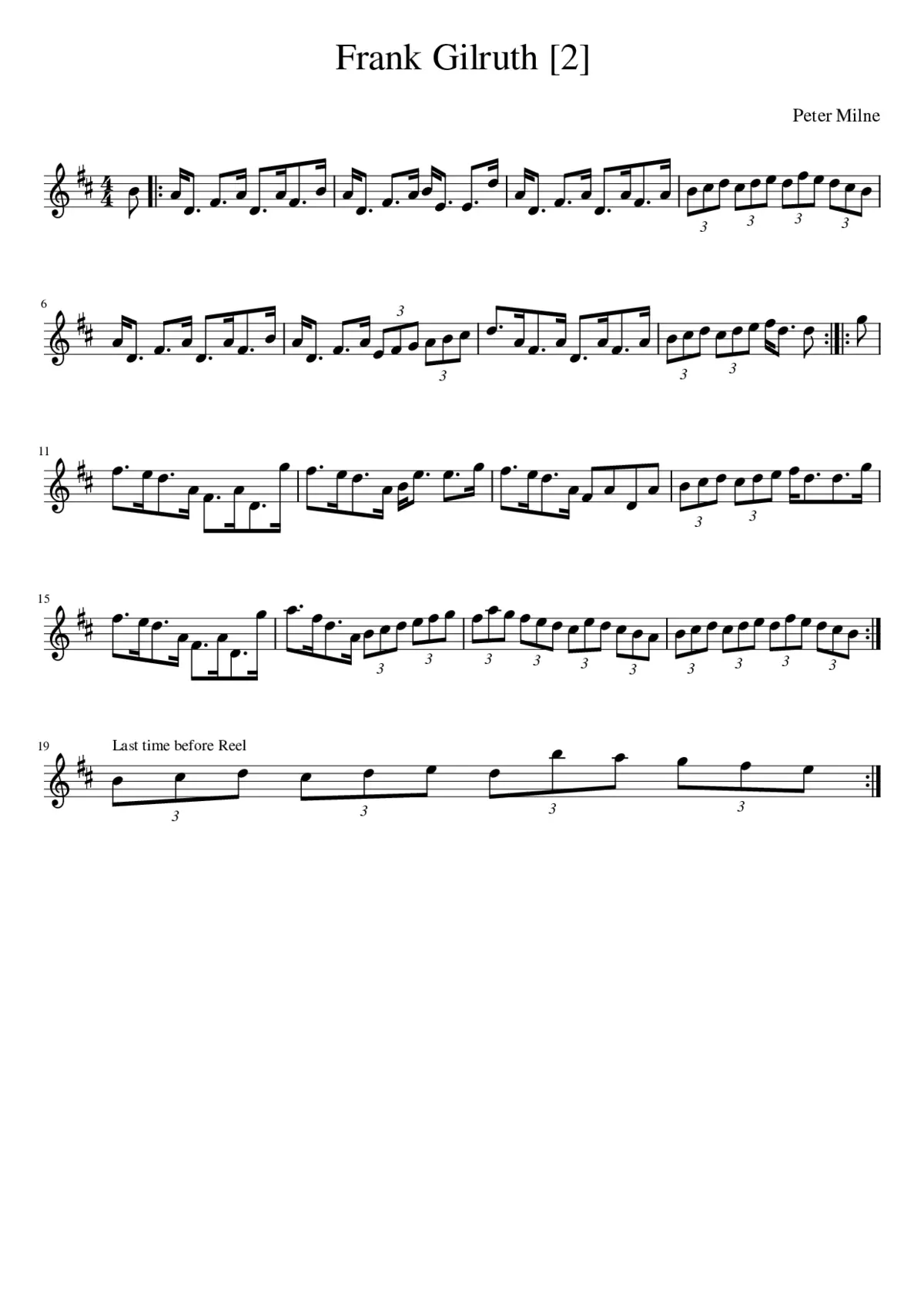 Frank Gilruth - Page 1