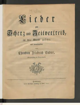 25 Lieder zum Scherz und Zeitvertreib