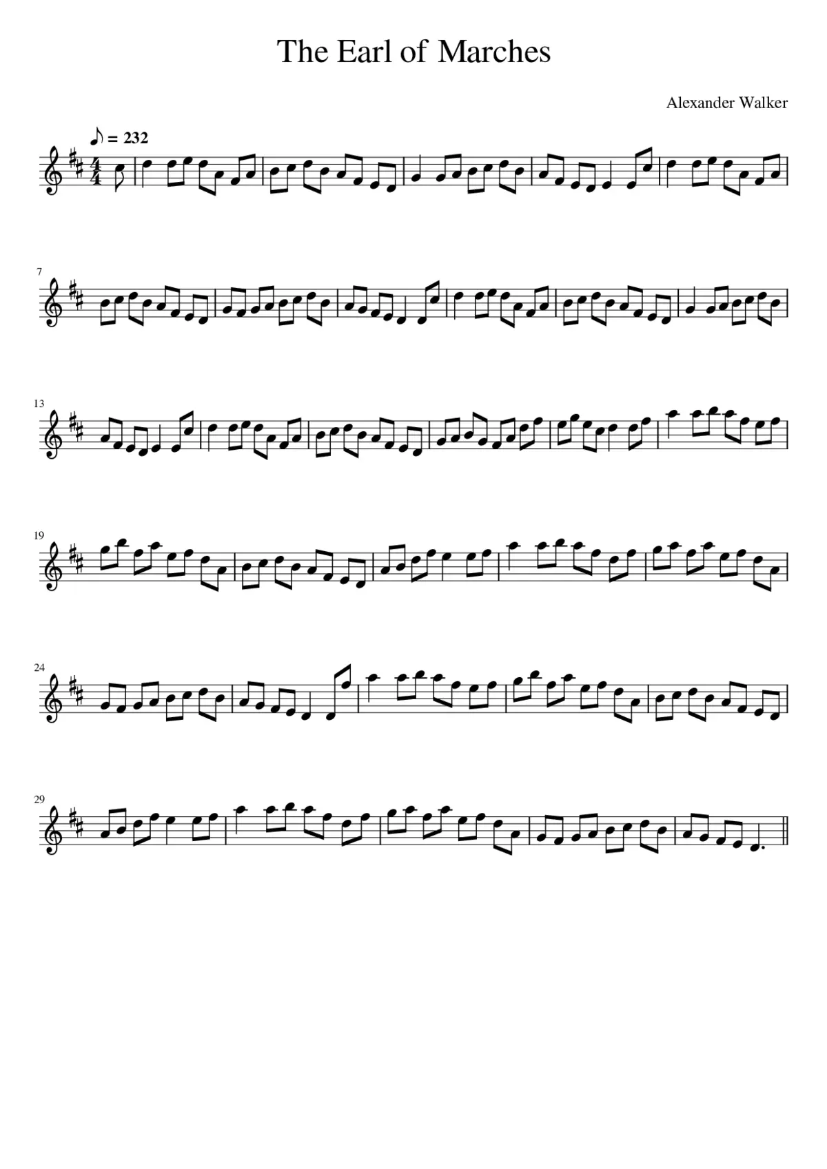 The Earl of Marches - Page 1