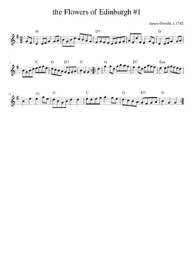 Flowers of Edinburgh