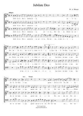 Exsultate jubilate K.165/158a