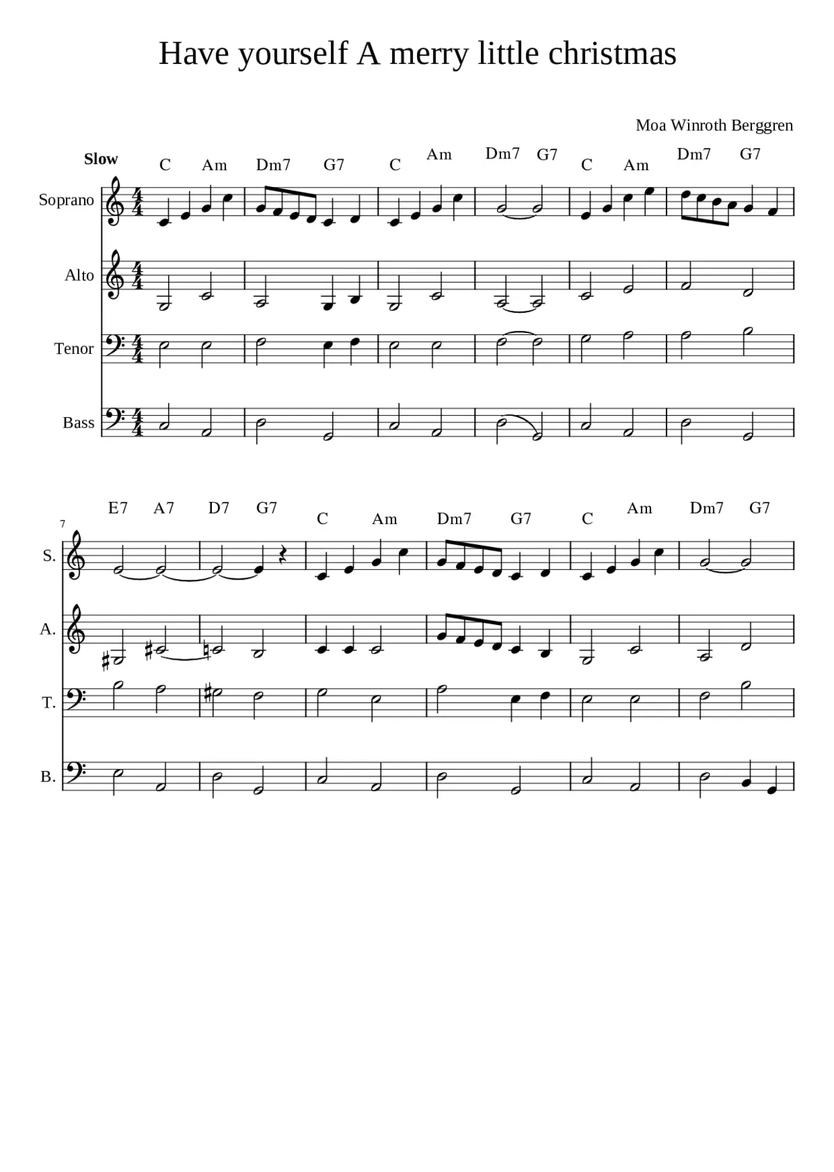 have yourself a merry little christmas - Page 1