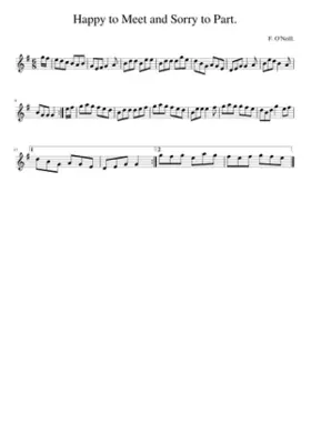 Happy to meet and sorry to part