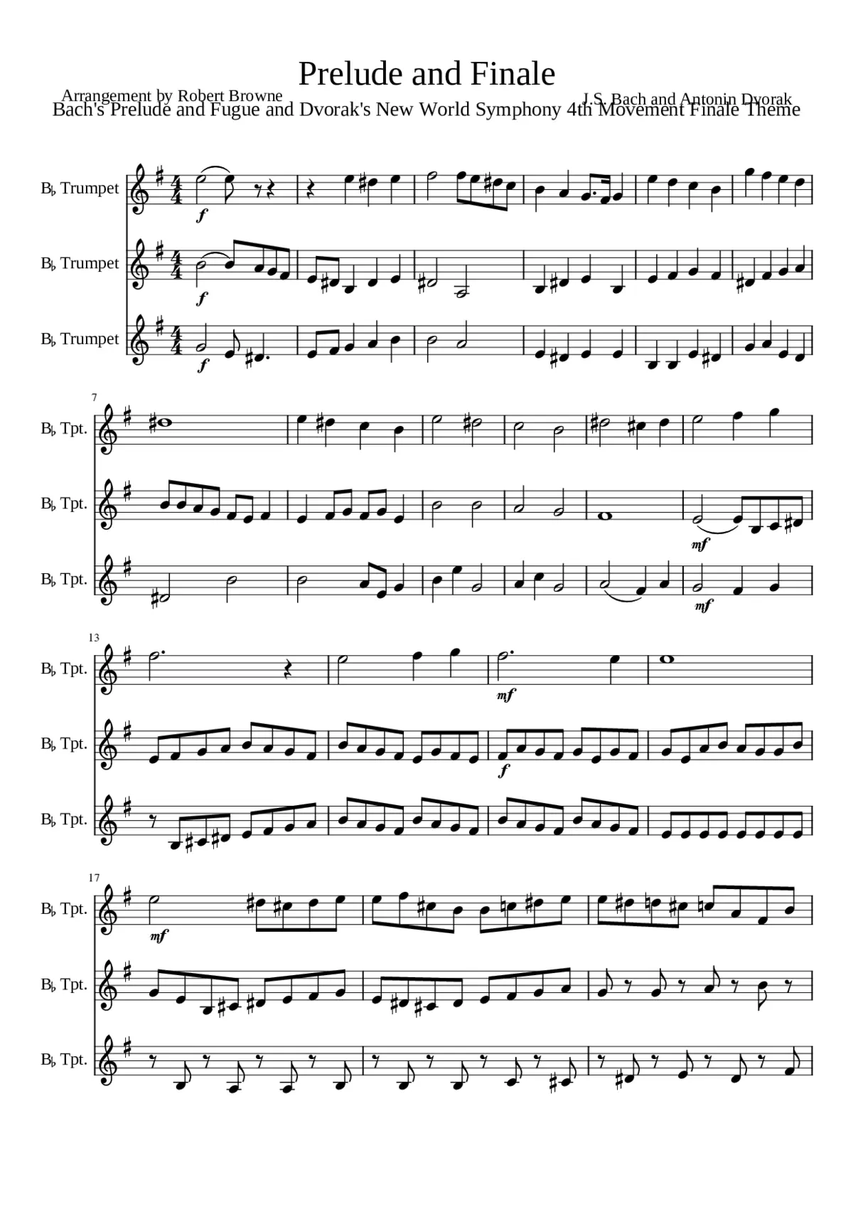 Symphony No.9 Op.95 - Page 1