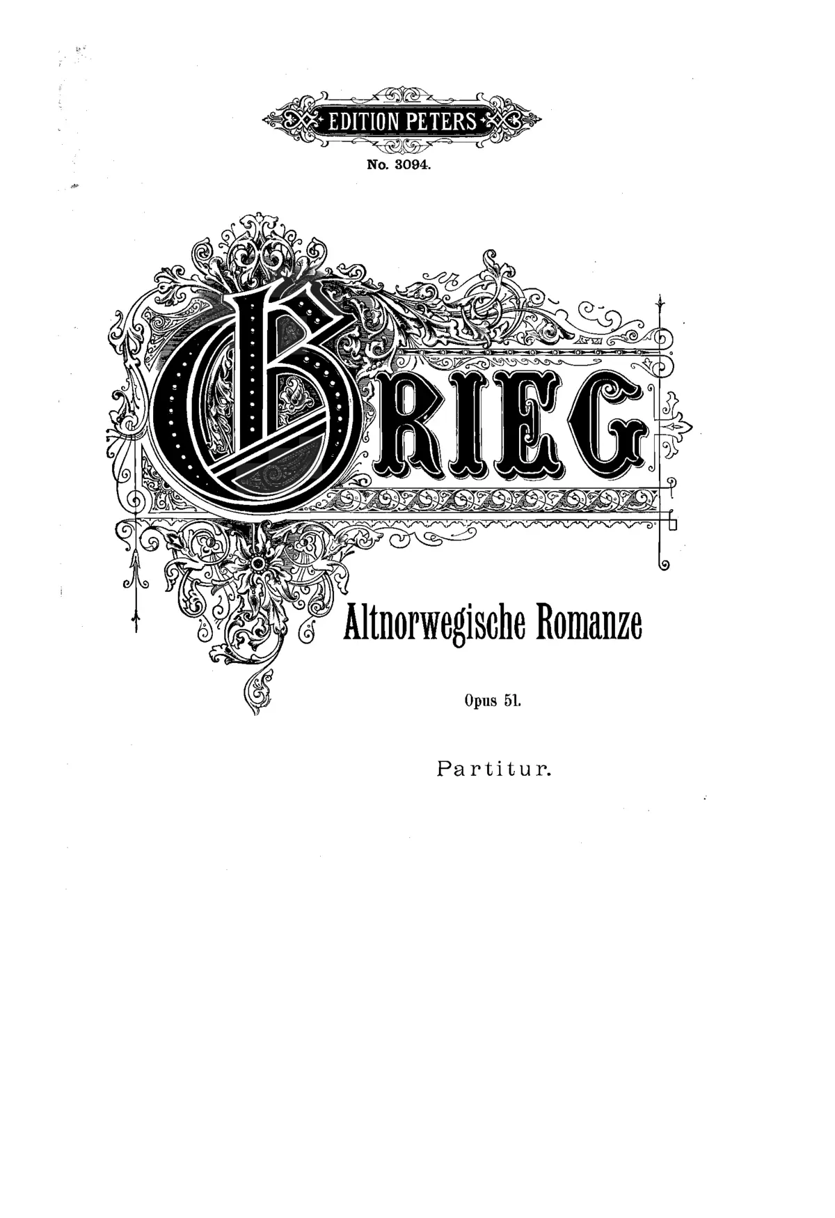 Old Norwegian Melody with Variations - Page 1