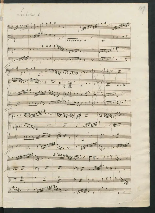 String Symphony No.1 in C major - Page 1