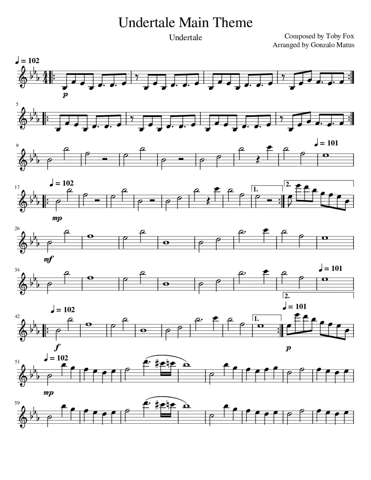 Undertale - Page 1