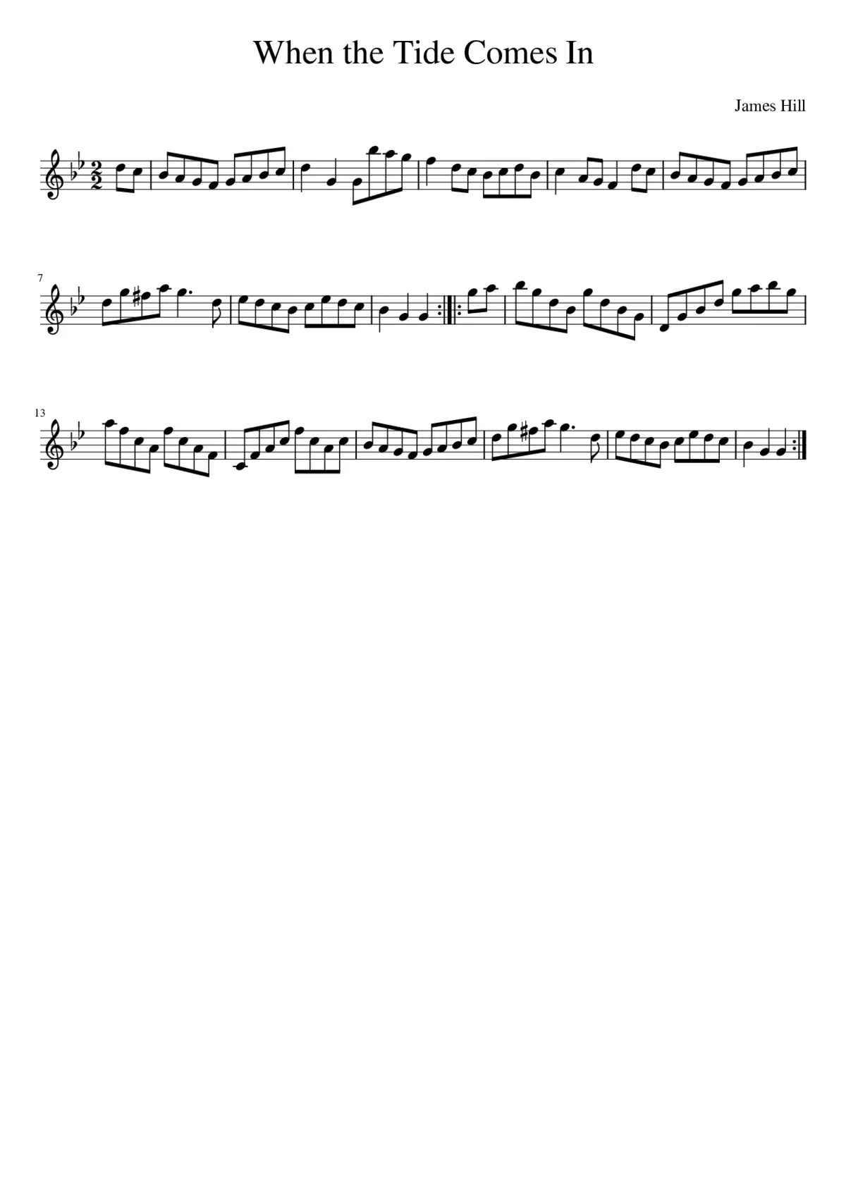 When the Tide Comes In - Page 1